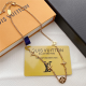 LV Jewelry Necklace: $20–$25 with box; $17–$22 without box