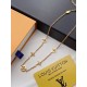 LV Jewelry Necklace: $20–$25 with box; $17–$22 without box