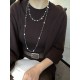LV Jewelry Necklace: $20–$25 with box; $17–$22 without box