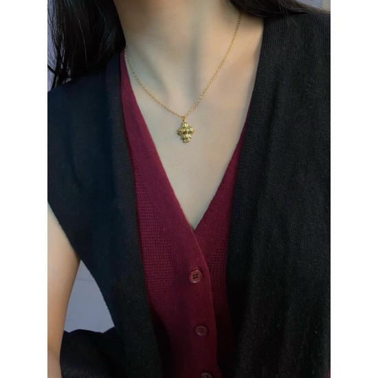 LV Jewelry Necklace: $20–$25 with box; $17–$22 without box