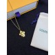 LV Jewelry Necklace: $20–$25 with box; $17–$22 without box