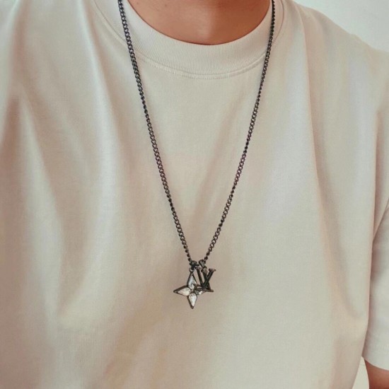 LV Jewelry Necklace: $20–$25 with box; $17–$22 without box
