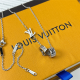 LV Jewelry Necklace: $20–$25 (with box); $17–$22 (without bo