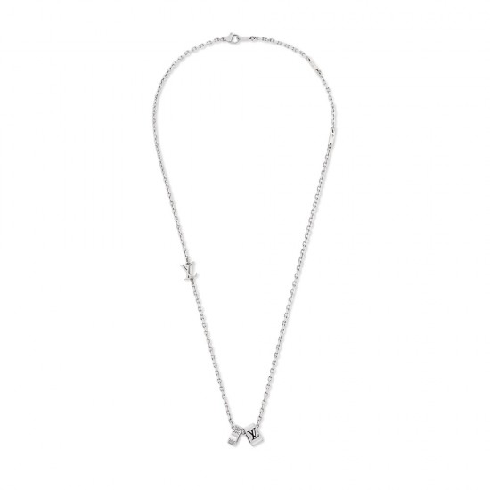 LV Jewelry Necklace: $20–$25 (with box); $17–$22 (without bo