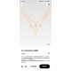 LV Jewelry Necklace: $20–$25 with box; $17–$22 without box