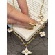 LV Jewelry Necklace: $20–$25 with box; $17–$22 without box