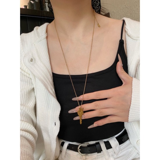 LV Jewelry Necklace: $20–$25 (with box); $17–$22 (without bo