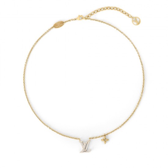 LV Jewelry Necklace: $20–$25 with box; $17–$22 without box
