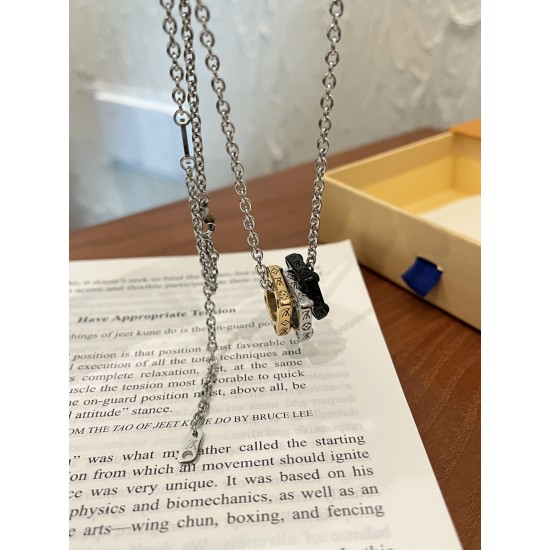LV Jewelry Necklace: $20–$25 with box; $17–$22 without box