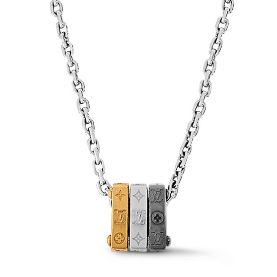 LV Jewelry Necklace: $20–$25 with box; $17–$22 without box