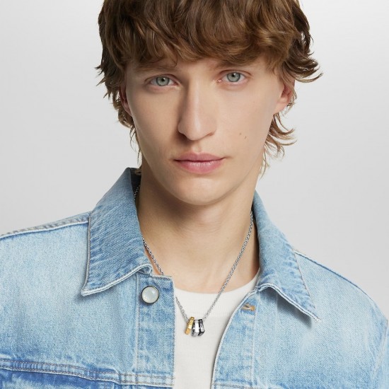 LV Jewelry Necklace: $20–$25 with box; $17–$22 without box