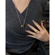 LV Jewelry Necklace: $20–$25 with box; $17–$22 without box