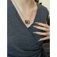 LV Jewelry Necklace: $20–$25 with box; $17–$22 without box