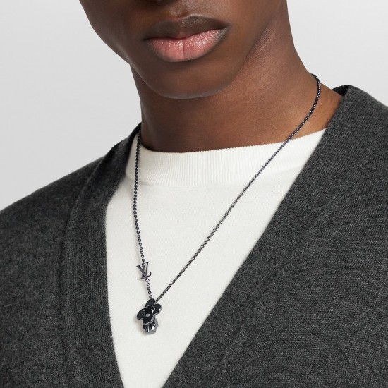 LV Jewelry Necklace: $20–$25 with box; $17–$22 without box