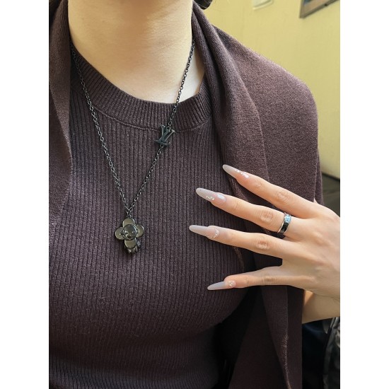 LV Jewelry Necklace: $20–$25 with box; $17–$22 without box