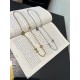 LV Jewelry Necklace: $20–$25 (with box); $17–$22 (without bo