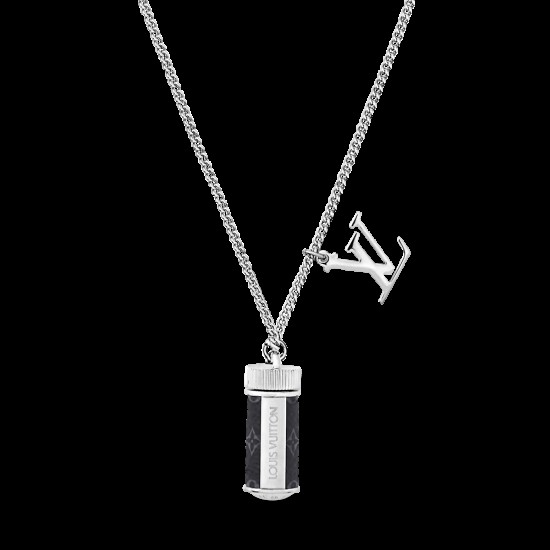 LV Jewelry Necklace: $20–$25 with box; $17–$22 without box