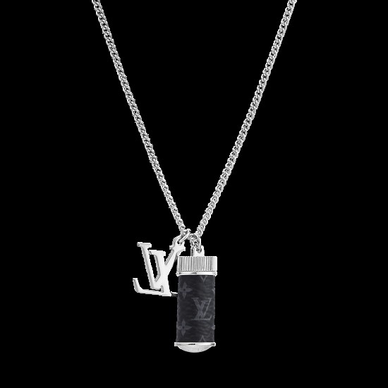 LV Jewelry Necklace: $20–$25 with box; $17–$22 without box