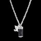 LV Jewelry Necklace: $20–$25 with box; $17–$22 without box