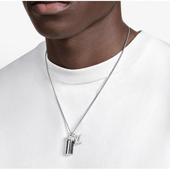 LV Jewelry Necklace: $20–$25 with box; $17–$22 without box