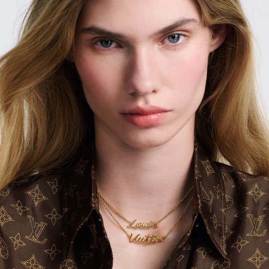 LV Jewelry Necklace: $20–$25 with box; $17–$22 without box