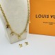 LV Jewelry Necklace: $20–$25 with box; $17–$22 without box