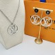 LV Jewelry Necklace: $20–$25 with box; $17–$22 without box