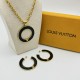 LV Jewelry Necklace: $20–$25 with box; $17–$22 without box