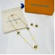 LV Jewelry Necklace: $20–$25 with box; $17–$22 without box