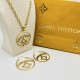LV Jewelry Necklace: $20–$25 with box; $17–$22 without box