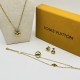 LV Jewelry Necklace: $20–$25 with box; $17–$22 without box