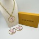 LV Jewelry Necklace: $20–$25 with box; $17–$22 without box