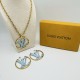 LV Jewelry Necklace: $20–$25 with box; $17–$22 without box