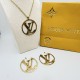 LV Jewelry Necklace: $20–$25 with box; $17–$22 without box
