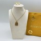 LV Jewelry Necklace: $20–$25 with box; $17–$22 without box