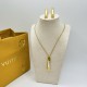 LV Jewelry Necklace: $20–$25 with box; $17–$22 without box