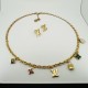 LV Jewelry Necklace: $20–$25 with box; $17–$22 without box