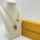 LV Jewelry Necklace: $20–$25 with box; $17–$22 without box