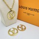 LV Jewelry Necklace: $20–$25 with box; $17–$22 without box