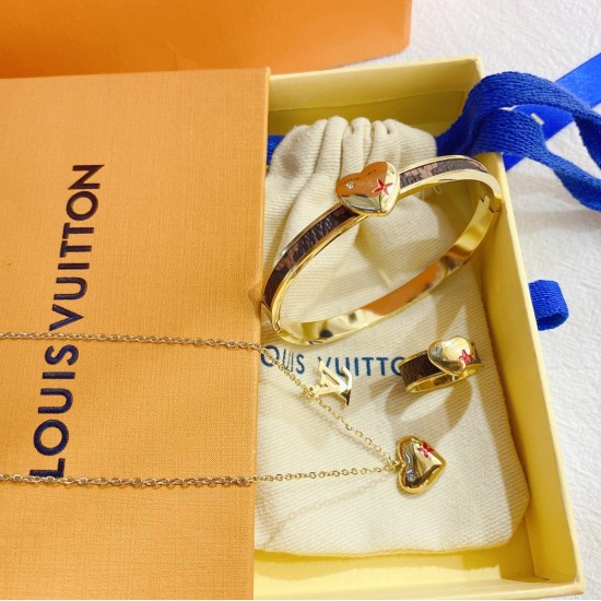 LV Jewelry Earring: $15 with box; $12 without box