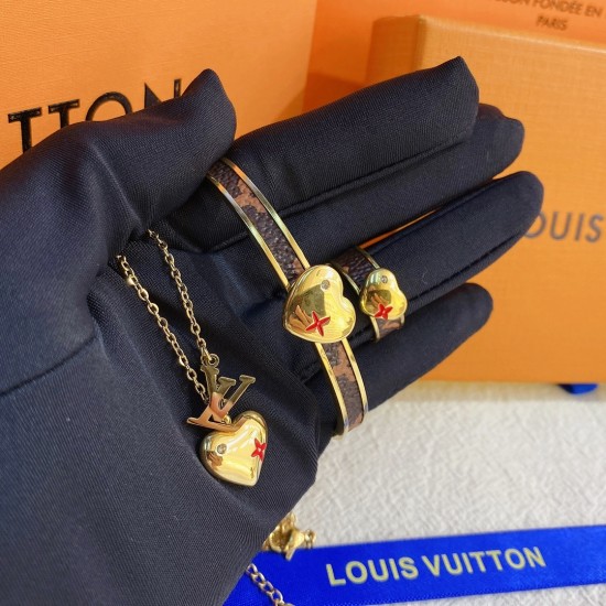 LV Jewelry Earring: $15 with box; $12 without box