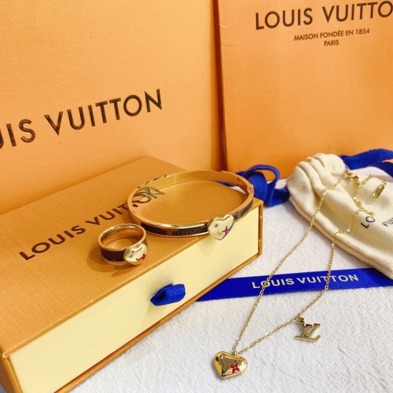 LV Jewelry Earring: $15 with box; $12 without box