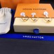 LV Jewelry Earring: $15 with box; $12 without box