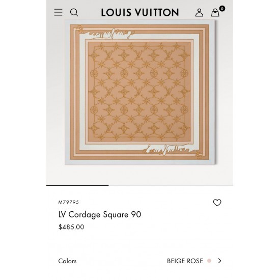 LV Scarf Good Quality