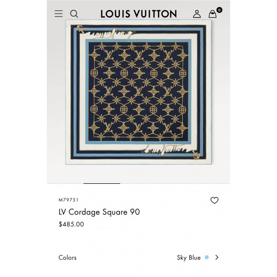 LV Scarf Good Quality