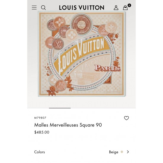 LV Scarf Good Quality