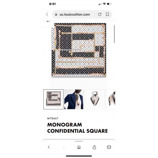 LV Scarf Good Quality