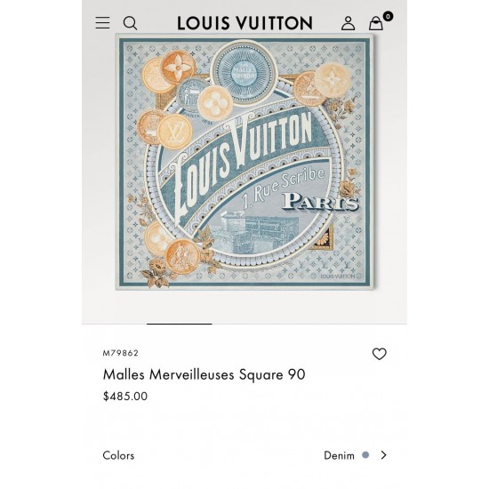 LV Scarf Good Quality