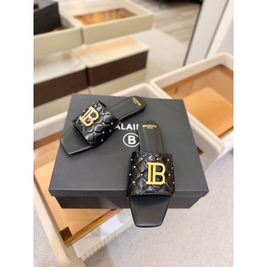 Balmain slippers