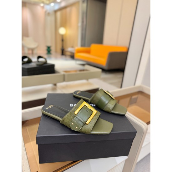 Balmain slippers